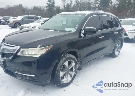 2014 Acura Mdx from USA, damaged, VIN 5FRYD4H28EB017043